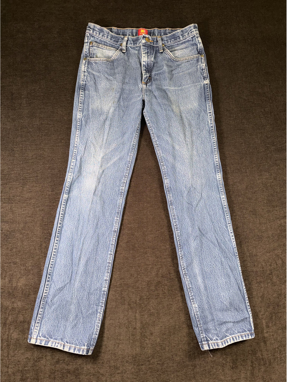 Wrangler Slim Fit 33x34 Blue Denim Jeans